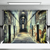 Aperturee - Aperturee Dilapidated Wall Arch Corridor Architecture Backdrop