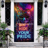 Aperturee - Aperturee Dont Hide Your Pride Mask Masquerade Party Door Cover