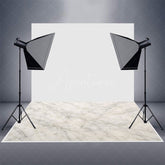 Aperturee - Aperturee Elegant Abstract Marble Patterns Rubber Floor Mat