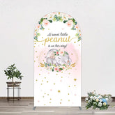 Aperturee - Aperturee Elephant Sweet Peanut Is On Her Way Arch Backdrop