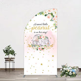 Aperturee - Aperturee Elephant Sweet Peanut Is On Her Way Half Moon Arch Backdrop