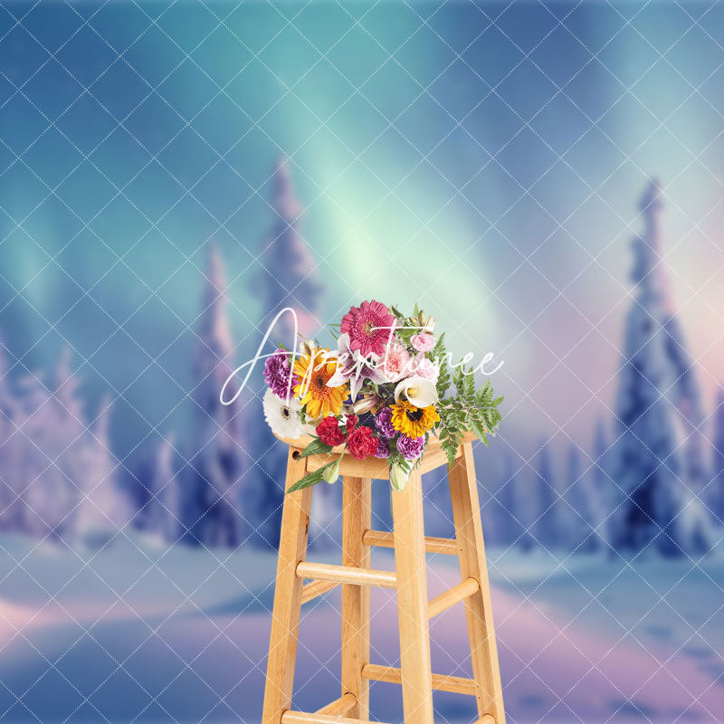 Aperturee - Aperturee Enchanting Winter Wonderland With Minsk Sky Backdrop