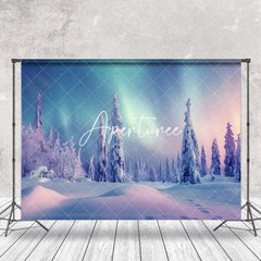 Aperturee - Aperturee Enchanting Winter Wonderland With Minsk Sky Backdrop