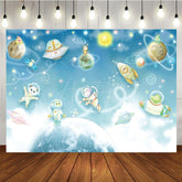 Aperturee - Aperturee Exploring Interstellar Animals Birthday Backdrop