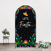 Aperturee Aperturee Fiesta Floral Mexican Decor Party Arch Backdrop