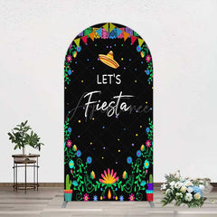 Aperturee Aperturee Fiesta Floral Mexican Decor Party Arch Backdrop