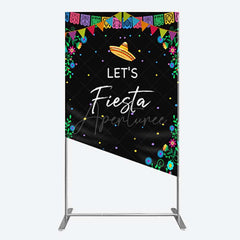 Aperturee Aperturee Fiesta Floral Mexican Decor Party Rectangle Backdrop