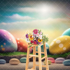 Aperturee - Aperturee Fine Art Color Eggs Floral Sunlight Easter Backdrop