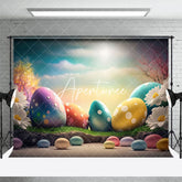 Aperturee - Aperturee Fine Art Color Eggs Floral Sunlight Easter Backdrop