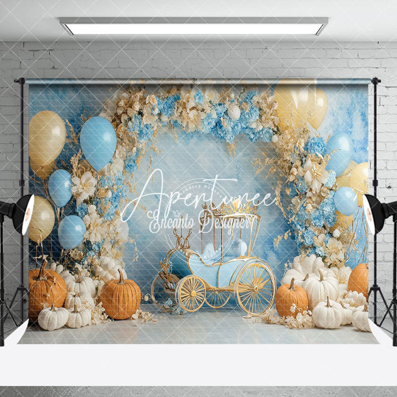 Aperturee - Aperturee Fire Truck Balloons Boy Cake Smash Room Set Backdrop