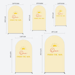 Aperturee - Aperturee First Trip Around Sun Happy Birthday Arch Backdrop