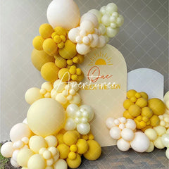 Aperturee - Aperturee First Trip Around Sun Happy Birthday Arch Backdrop