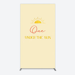 Aperturee - Aperturee First Trip Around Sun Happy Birthday Rectangle Backdrop