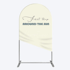 Aperturee - Aperturee First Trip Around The Sun Birthday Arch Backdrop