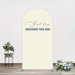 Aperturee - Aperturee First Trip Around The Sun Birthday Arch Backdrop