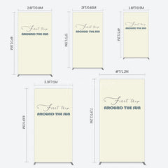 Aperturee - Aperturee First Trip Around The Sun Birthday Rectangle Backdrop