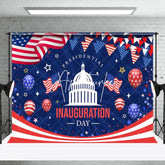Aperturee - Aperturee Flag Balloons White House Inauguration Day Backdrop