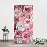 Aperturee - Aperturee Floral 3D Effect Pattern Photography Rectangle Backdrop