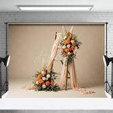 Aperturee - Aperturee Floral Boho Photo Booth Elegant Wedding Backdrop