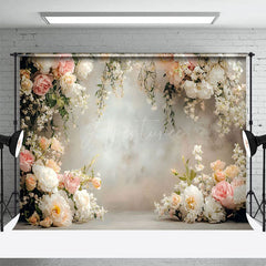 Aperturee - Aperturee Floral Bouquet Surrounds Freshness Wedding Backdrop