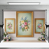 Aperturee - Aperturee Floral Fine Art Sweet Art Exhibition Photo Backdrop
