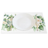 Aperturee - Aperturee Floral Spring Fresh Party Decor Set of 4 Placemats
