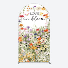 Aperturee - Aperturee Floral Spring Love In Bloom Wedding Arch Backdrop