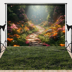 Aperturee - Aperturee Forest Wonderland Natural Scene Combo Set Backdrop