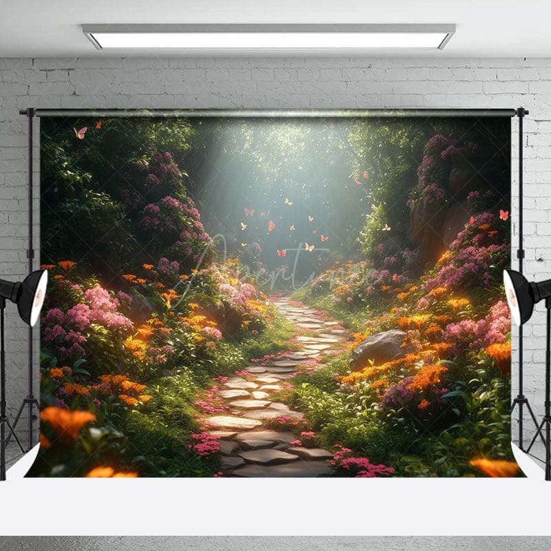 Aperturee - Aperturee Forest Wonderland Natural Scene Combo Set Backdrop