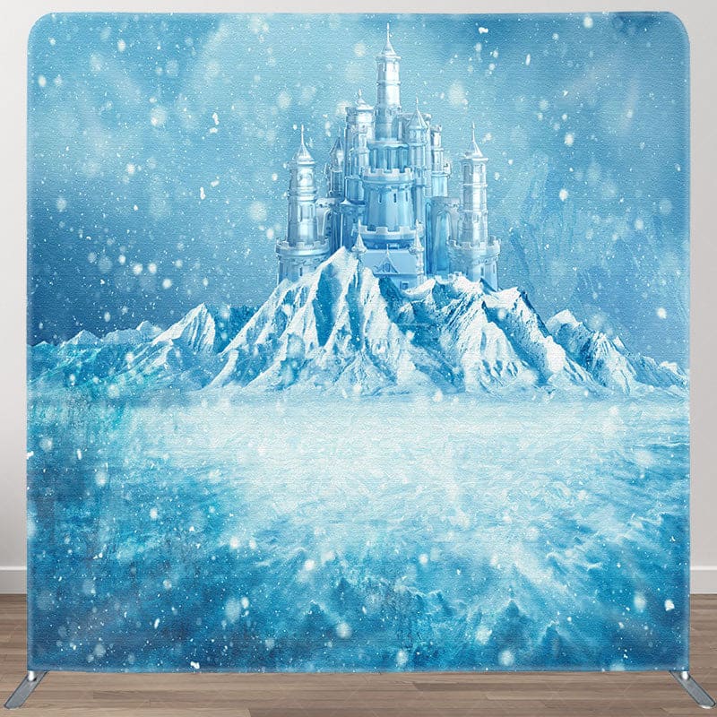 Aperturee - Aperturee Frozen World Iceberg Castle Square Tension Backdrop