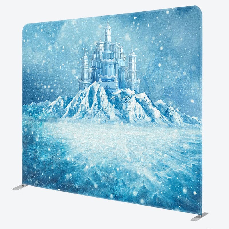 Aperturee - Aperturee Frozen World Iceberg Castle Square Tension Backdrop