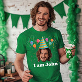 Aperturee - Aperturee Funny Birthday Custom Face T Shirt for Party Group Shirt