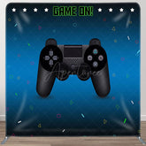 Aperturee - Aperturee Game Console Happy Birthday Square Tension Backdrop