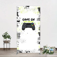 Aperturee - Aperturee Game On Happy Birthday Sweet Simple Rectangle Backdrop