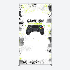 Aperturee - Aperturee Game On Happy Birthday Sweet Simple Rectangle Backdrop