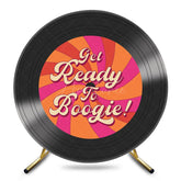 Aperturee - Aperturee Get Ready To Boogie Vinyl Records Round Backdrop