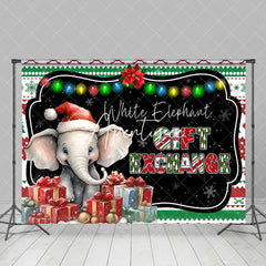 Aperturee - Aperturee Gifts White Elephant Exchange Christmas Backdrop