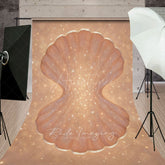 Aperturee - Aperturee Glitter Bokeh Open Clamshell Photo Sweep Backdrop