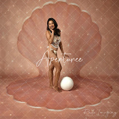 Aperturee - Aperturee Glitter Bokeh Open Clamshell Photo Sweep Backdrop