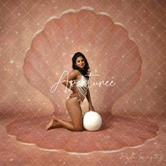 Aperturee - Aperturee Glitter Bokeh Open Clamshell Photo Sweep Backdrop