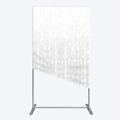 Aperturee - Aperturee Glitter Grey Bokeh Simple Photography Rectangle Backdrop