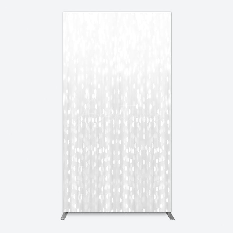 Aperturee - Aperturee Glitter Grey Bokeh Simple Photography Rectangle Backdrop