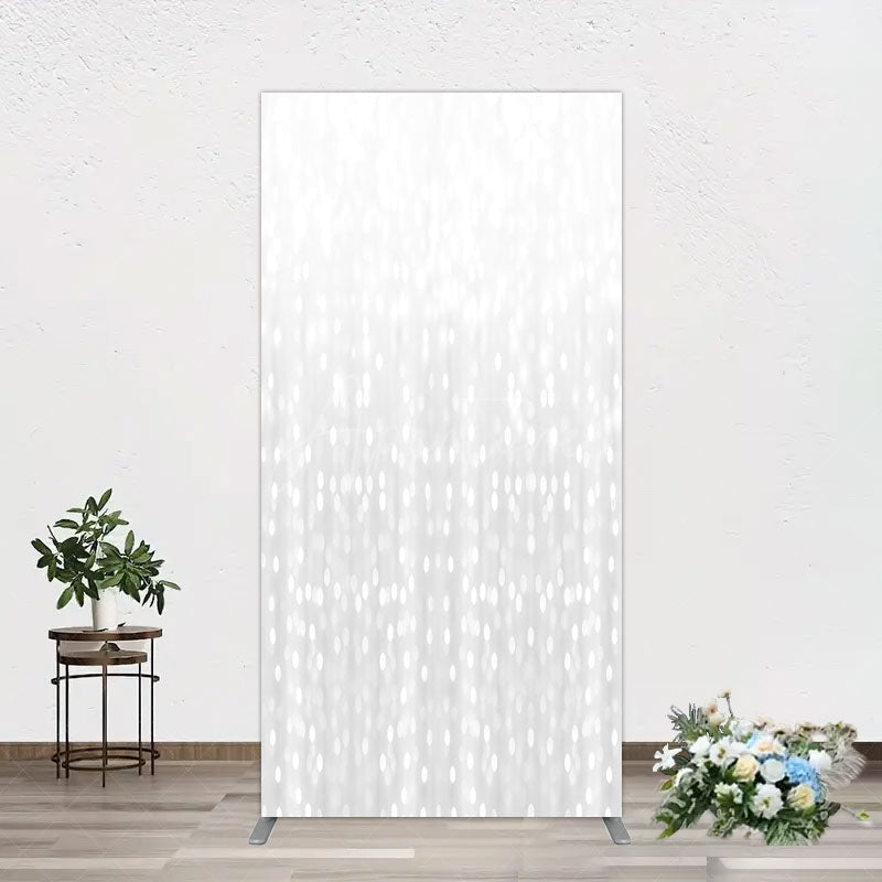 Aperturee - Aperturee Glitter Grey Bokeh Simple Photography Rectangle Backdrop