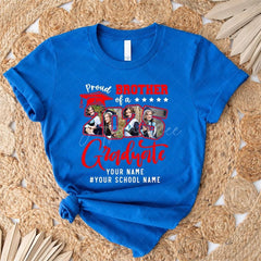 Aperturee - Aperturee Grad Senior 2025 Proud Family Custom T Shirt for Graduate Gift