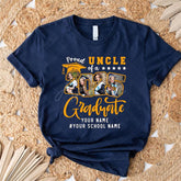 Aperturee - Aperturee Grad Senior 2025 Proud Family Custom T Shirt for Graduate Gift