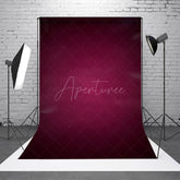 Aperturee - Aperturee Gradient Burgundy Old Master Photography Backdrop