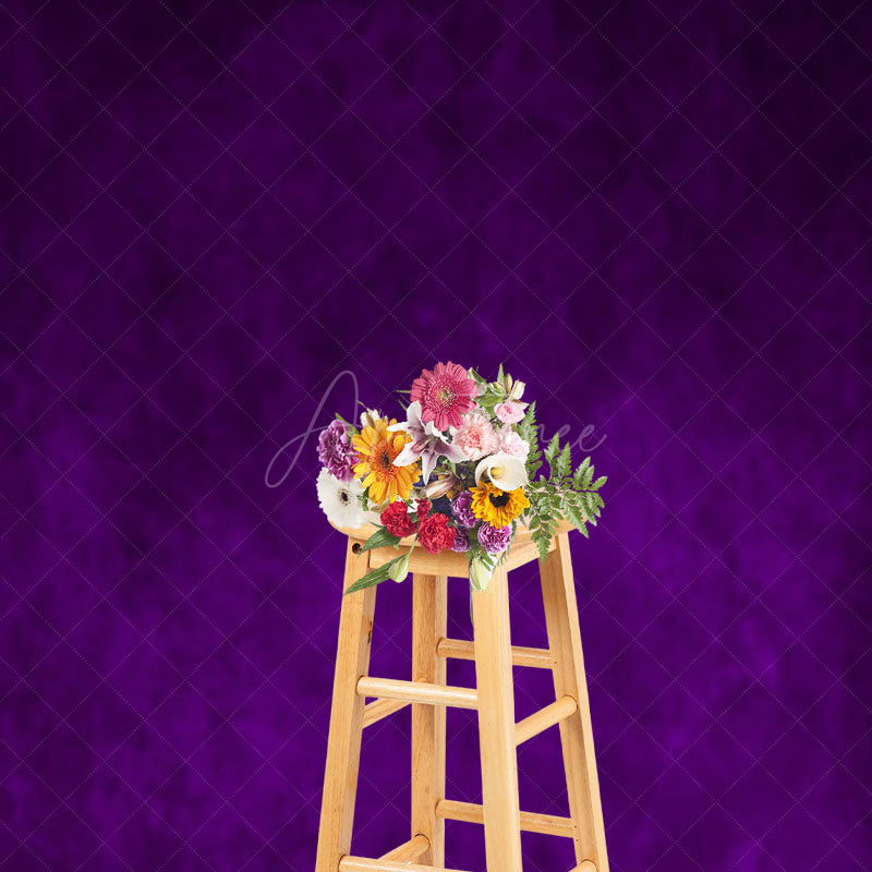 Aperturee - Aperturee Gradient Purple Mystic Old Master Photo Backdrop