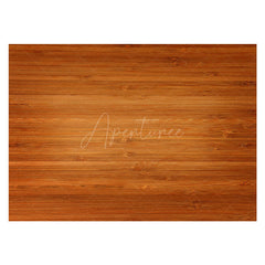 Aperturee - Aperturee Gradient Red Brown Wood Rubber Floor Mat For Photo