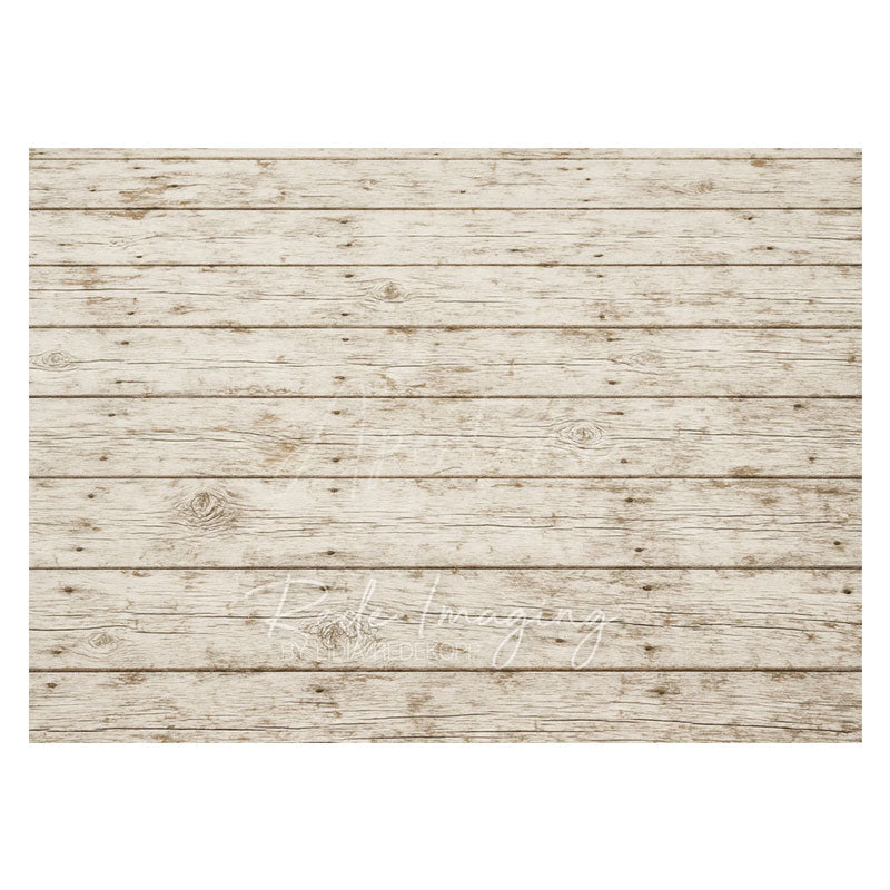 Aperturee - Aperturee Grain Mottled Retro Wood Rubber Floor Mat For Photo