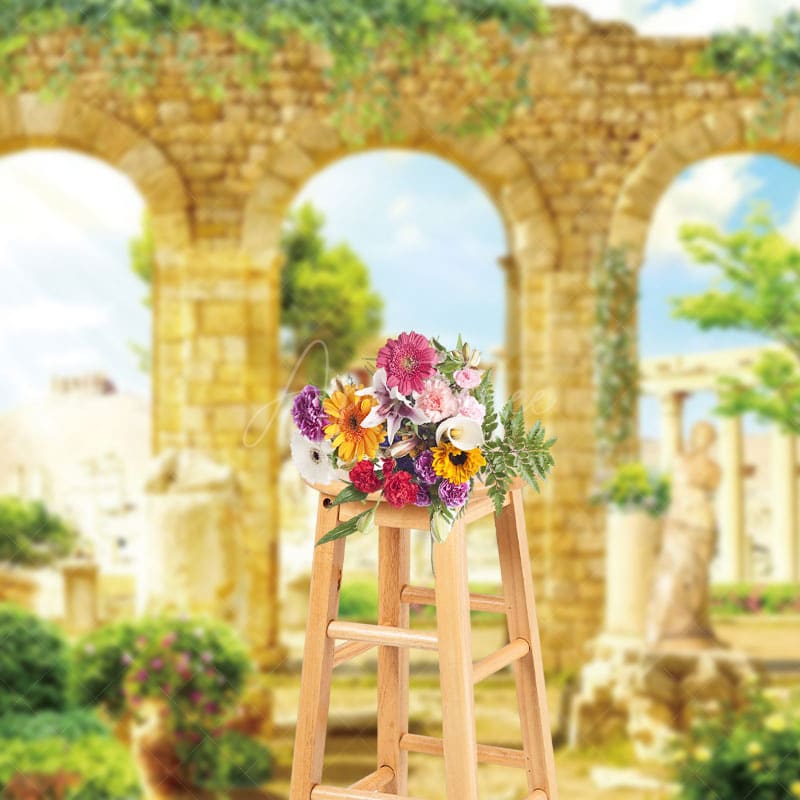 Aperturee - Aperturee Great Miracle Warm Sunshine Photography Backdrop